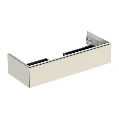 Суспензия за шкаф Geberit One сив пясък гланц 120 см