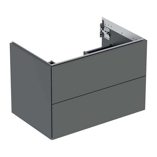 Geberit One Wall-Mounted Base Cabinet 75 cm with 2 Drawers
