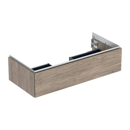 Geberit One Wall-Mounted Base Cabinet American Walnut Hickory 105 cm
