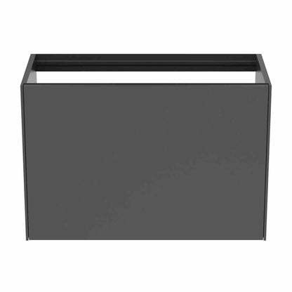 Долна шкаф с 1 чекмедже Ideal Standard Atelier Conca 80 см антрацит мат