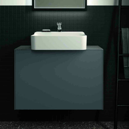 Долна шкаф с 1 чекмедже Ideal Standard Atelier Conca 80 см антрацит мат
