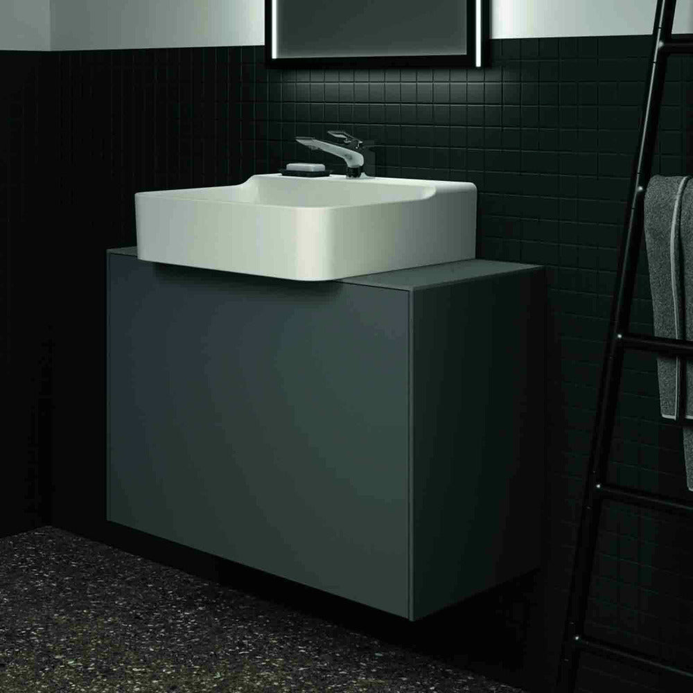 Долна шкаф с 1 чекмедже Ideal Standard Atelier Conca 80 см антрацит мат