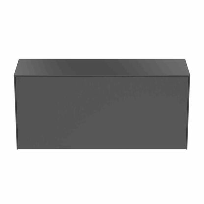 Wall-mounted base cabinet Ideal Standard Atelier Conca 1 drawer with countertop 120 cm matte anthracite