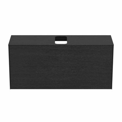 Долна шкаф-полка Ideal Standard Atelier Conca 1 чекмедже и плот с централно изрязване 120 см, завършек дъб тъмен