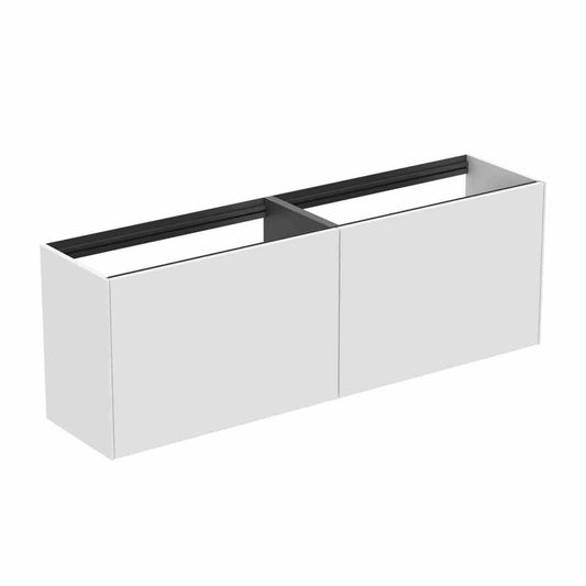 Wall-mounted base cabinet Ideal Standard Atelier Conca 2 drawers 160 cm matte white