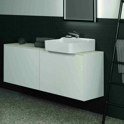 Wall-mounted base cabinet Ideal Standard Atelier Conca 2 drawers 160 cm matte white