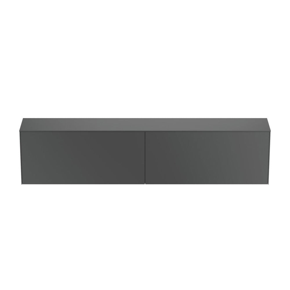 Ideal Standard Atelier Conca Wall-Hung Base Cabinet 2 Drawers with Top 240 cm Matte Anthracite