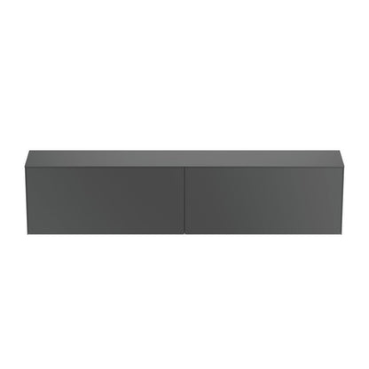 Ideal Standard Atelier Conca Wall-Hung Base Cabinet 2 Drawers with Top 240 cm Matte Anthracite