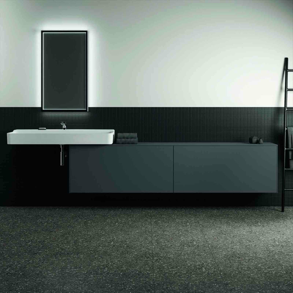 Ideal Standard Atelier Conca Wall-Hung Base Cabinet 2 Drawers with Top 240 cm Matte Anthracite
