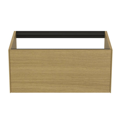 Висящ шкаф Ideal Standard Atelier Conca, светъл дъб, 1 чекмедже, 80 см