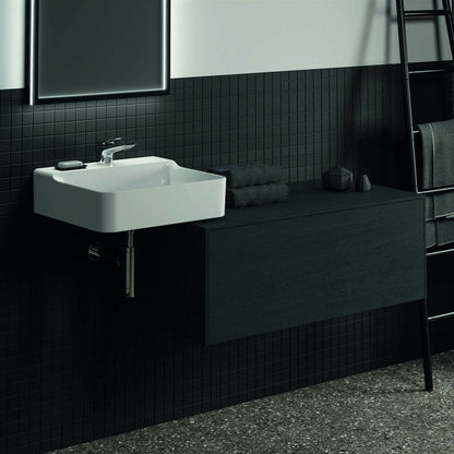 Ideal Standard Atelier Conca Wall-Mounted Base Cabinet Dark Oak Finish 1 Drawer with Top 100 cm