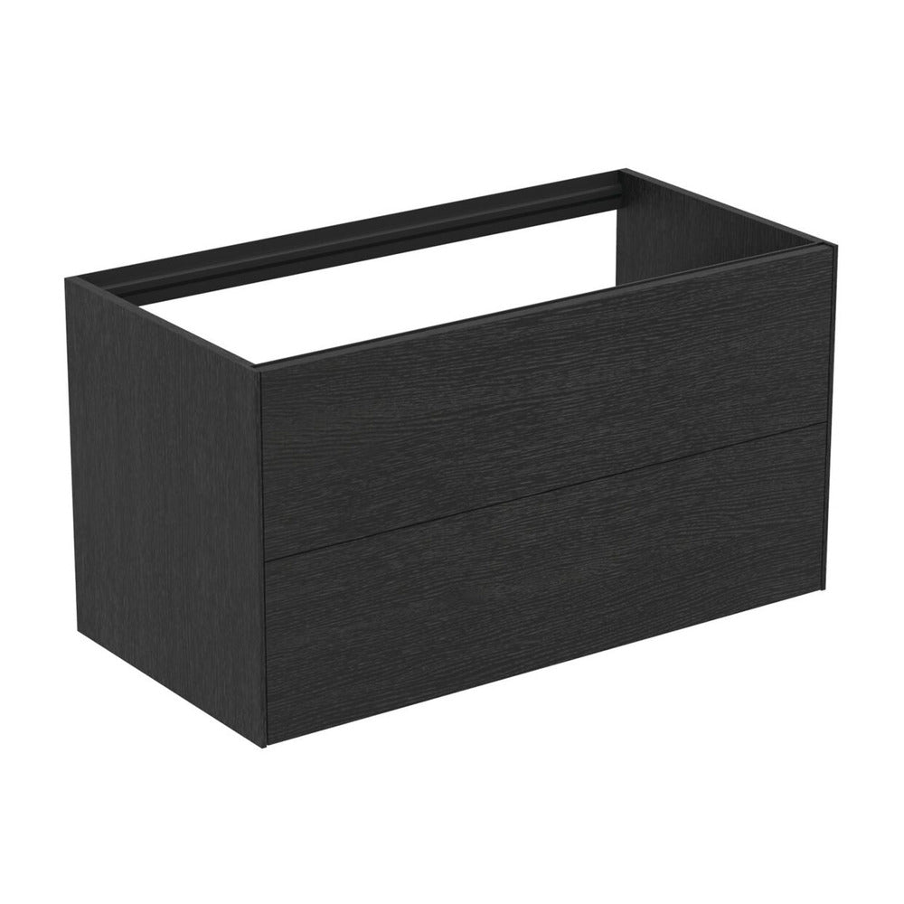 Долен шкаф Ideal Standard Atelier Conca, финиш тъмен дъб, 2 чекмеджета, 100 см