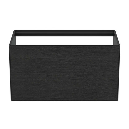 Долен шкаф Ideal Standard Atelier Conca, финиш тъмен дъб, 2 чекмеджета, 100 см