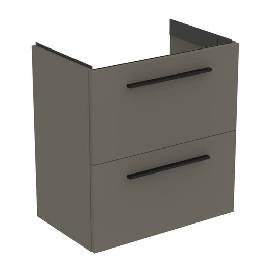 Базов шкаф Ideal Standard i.life S 2 чекмеджета сив 60 см