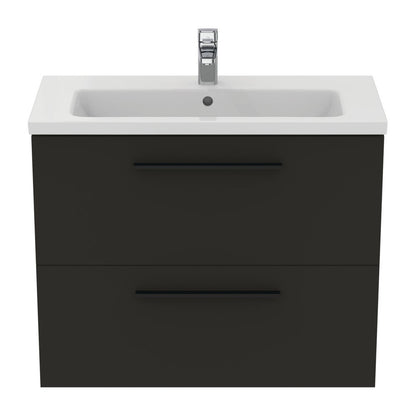 Таблетка за тоалетна Ideal Standard i.life S 2 чекмеджета сиво 80 см