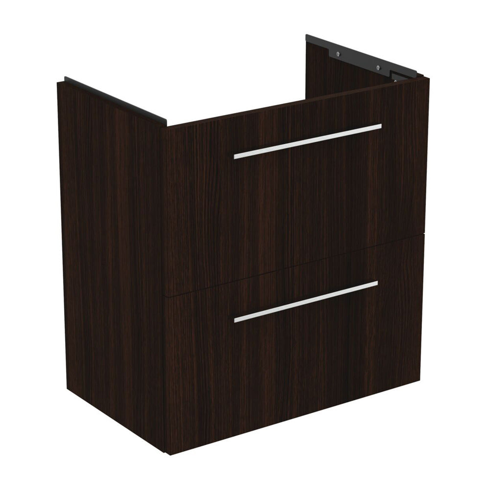 Окачен шкаф Ideal Standard i.life S 2 чекмеджета дъб кафяв 60 см
