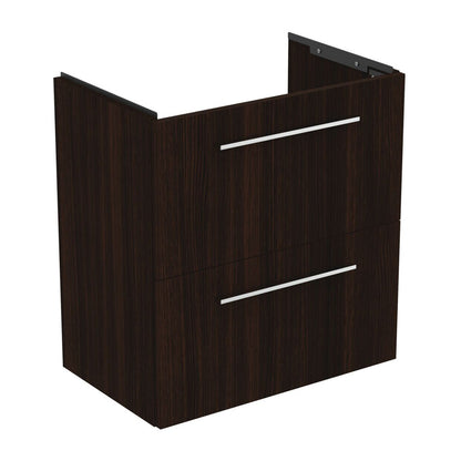 Окачен шкаф Ideal Standard i.life S 2 чекмеджета дъб кафяв 60 см