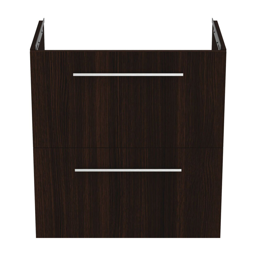 Окачен шкаф Ideal Standard i.life S 2 чекмеджета дъб кафяв 60 см