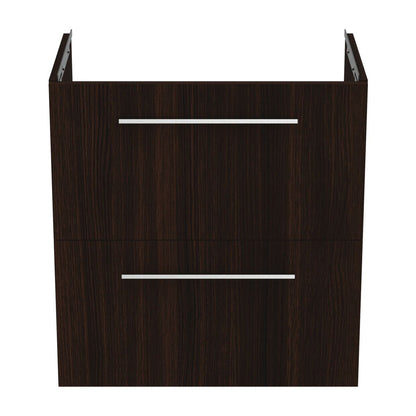 Окачен шкаф Ideal Standard i.life S 2 чекмеджета дъб кафяв 60 см