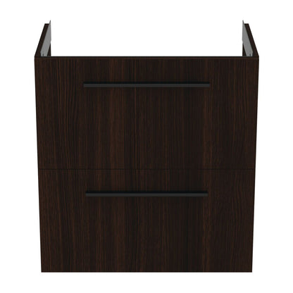 Окачен шкаф Ideal Standard i.life S 2 чекмеджета дъб кафяв 60 см