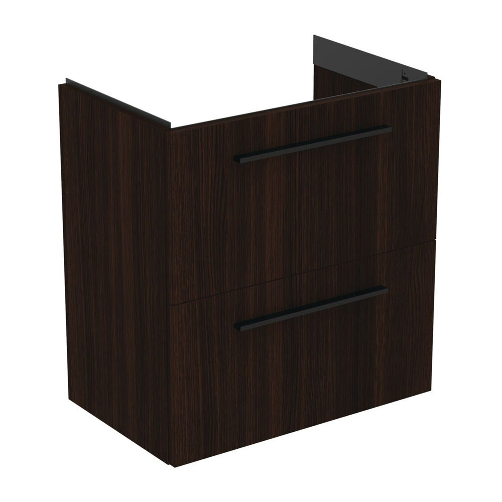 Окачен шкаф Ideal Standard i.life S 2 чекмеджета дъб кафяв 60 см