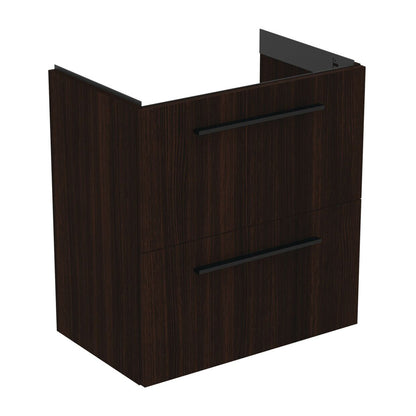 Окачен шкаф Ideal Standard i.life S 2 чекмеджета дъб кафяв 60 см
