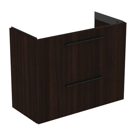 Долна шкаф за баня Ideal Standard i.life S с 2 чекмеджета, дъб кафяв, 80 см