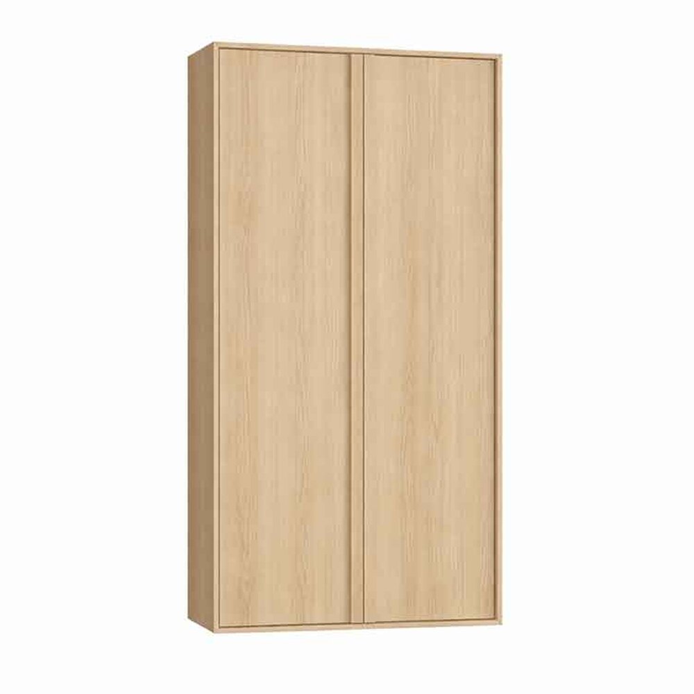 Висок шкаф за баня KolpaSan Storia 2 врати 80x150 см финиш акация