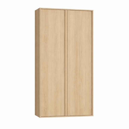 Висок шкаф за баня KolpaSan Storia 2 врати 80x150 см финиш акация
