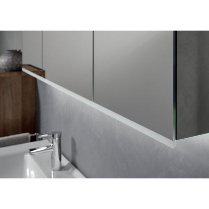 Долен шкаф с огледало Geberit Option Plus 75 см, 2 врати, отражателен.