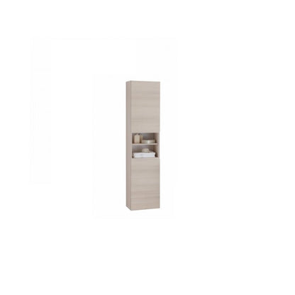 Висок окачен шкаф KolpaSan Oxana mdf с цвета салкъм 175x40 см