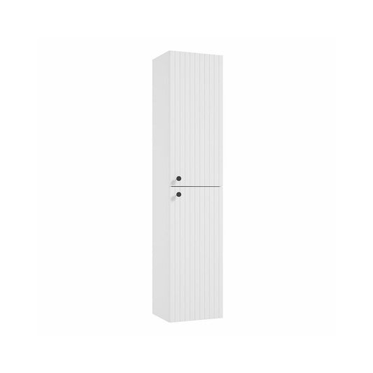 Душ шкав висок бял мат Defra Fuego 170x37 см