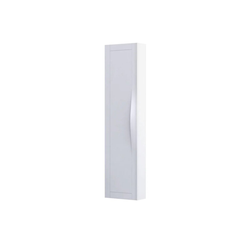 Висок бял мат шкаф Oristo Skagen 160x40 cm