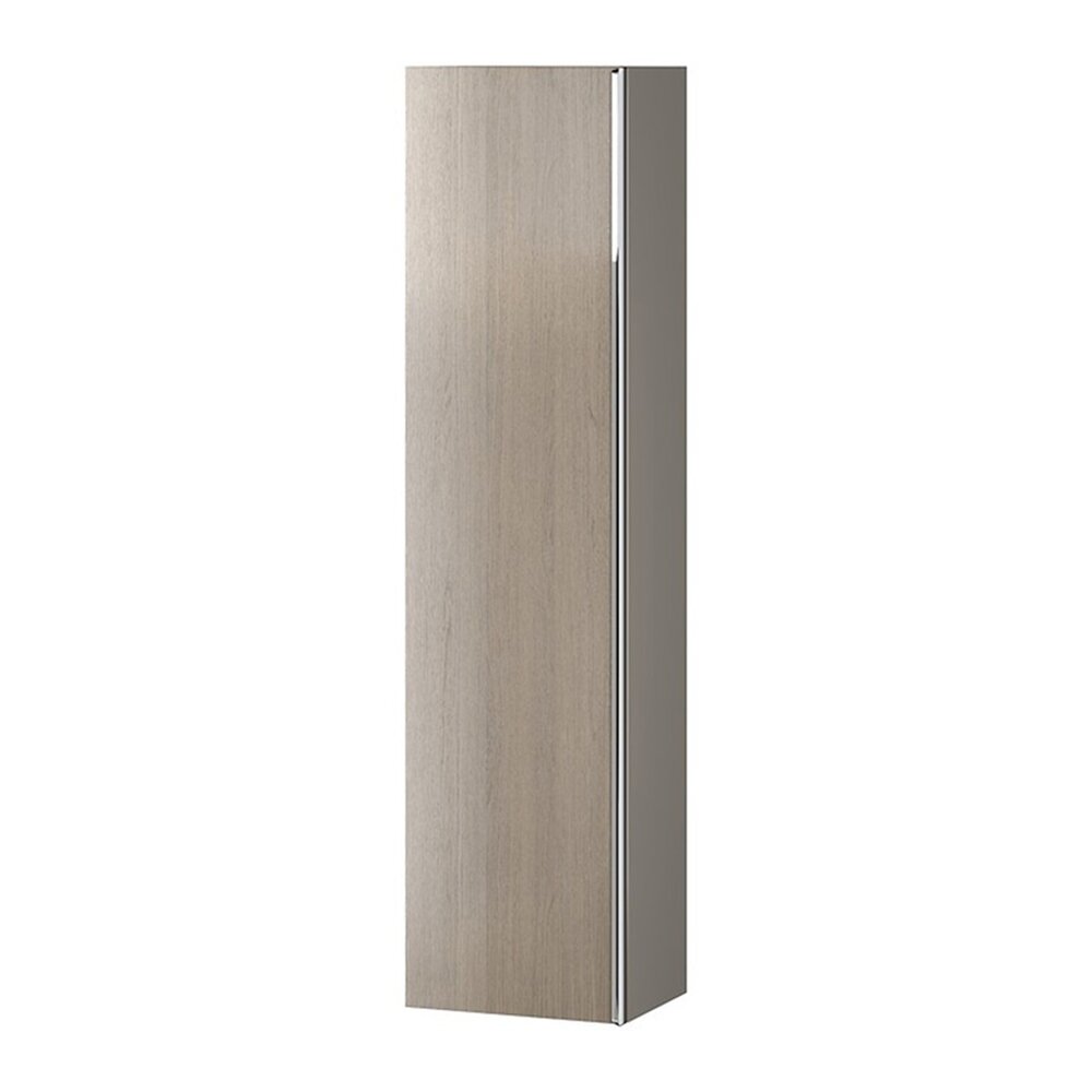 Cersanit Virgo High Wall Cabinet Grey Oak 160x40 cm