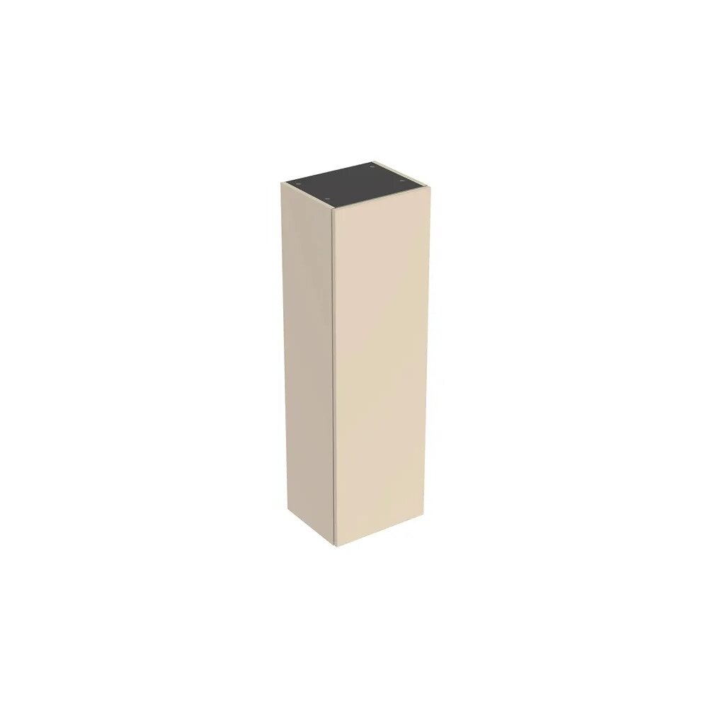 Geberit Smyle Square High Wall Cabinet Sand Grey 1 Door 36 cm