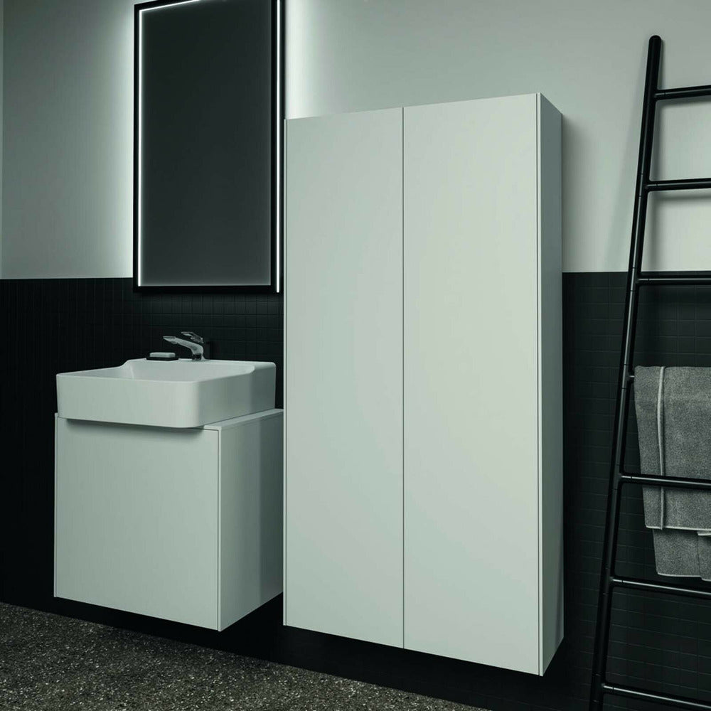 Висок окачен шкаф Ideal Standard Atelier Conca бял мат 72 см 2 врати