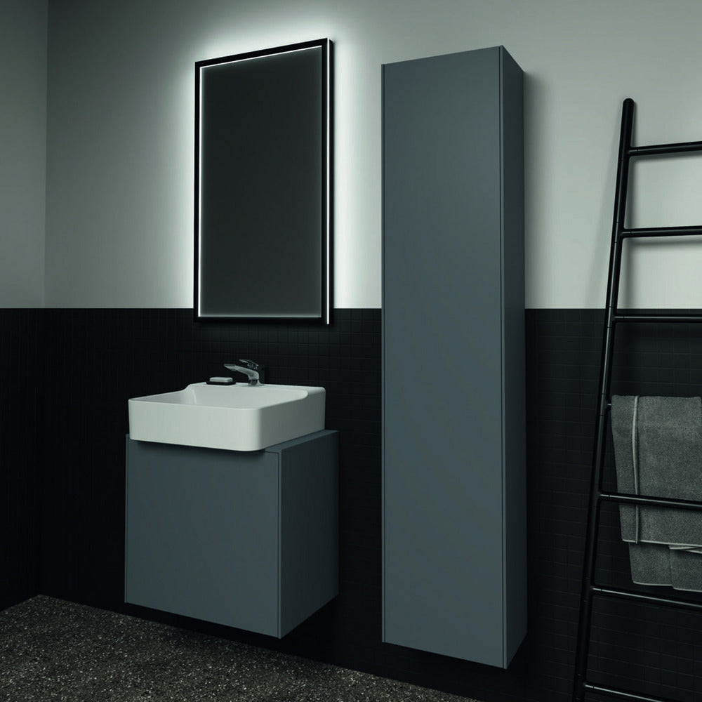 Висок стенен шкаф Ideal Standard Atelier Conca антрацит мат 1 врата 37 см