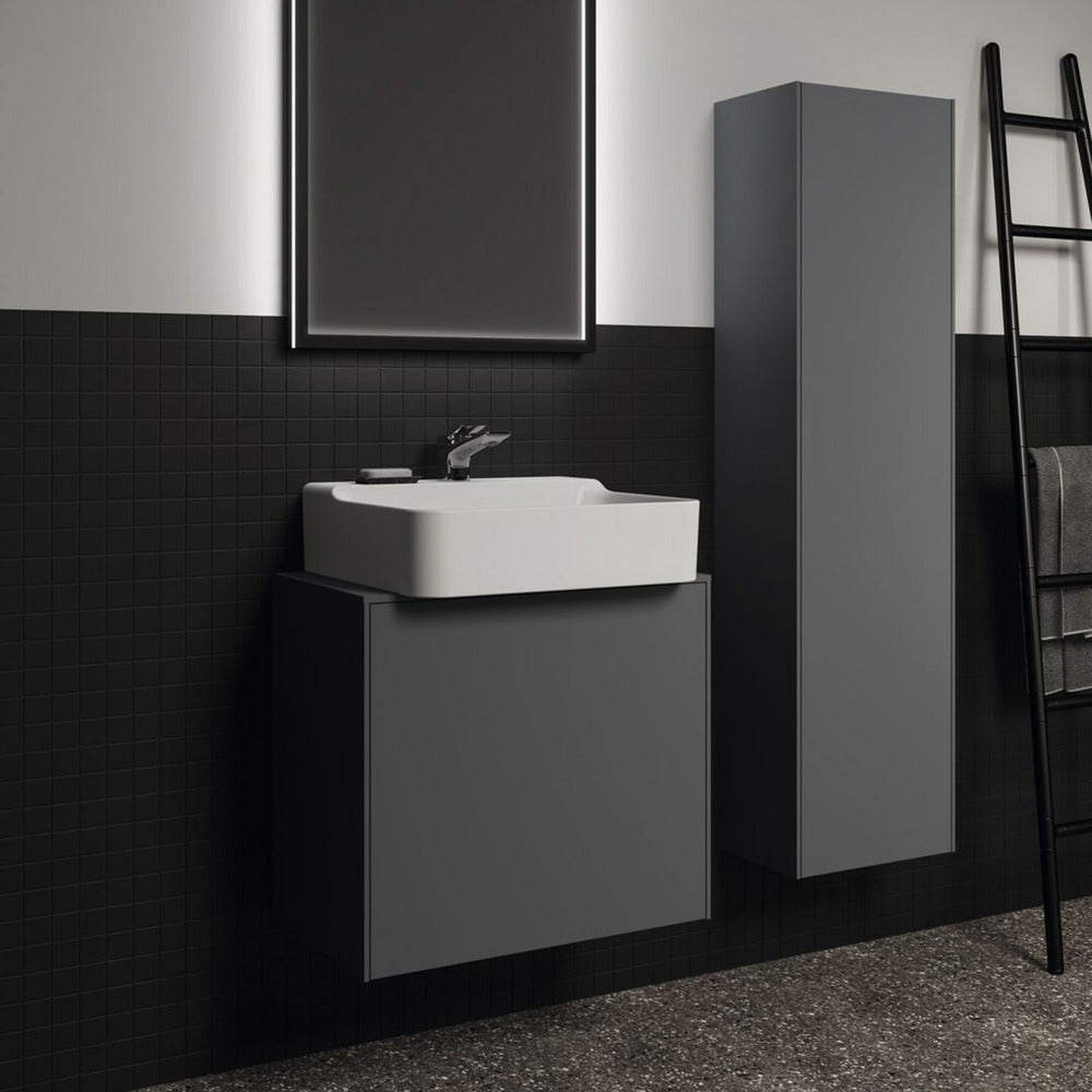 Висок окачен шкаф Ideal Standard Atelier Conca антрацит мат 37 см 1 врата