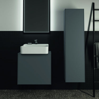 Висок окачен шкаф Ideal Standard Atelier Conca антрацит мат 37 см 1 врата