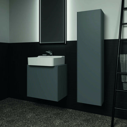 Висок окачен шкаф Ideal Standard Atelier Conca антрацит мат 37 см 1 врата