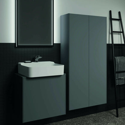 Висок окачен шкаф Ideal Standard Atelier Conca антрацит мат 72 см 2 врати