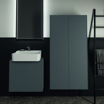 Висок окачен шкаф Ideal Standard Atelier Conca антрацит мат 72 см 2 врати