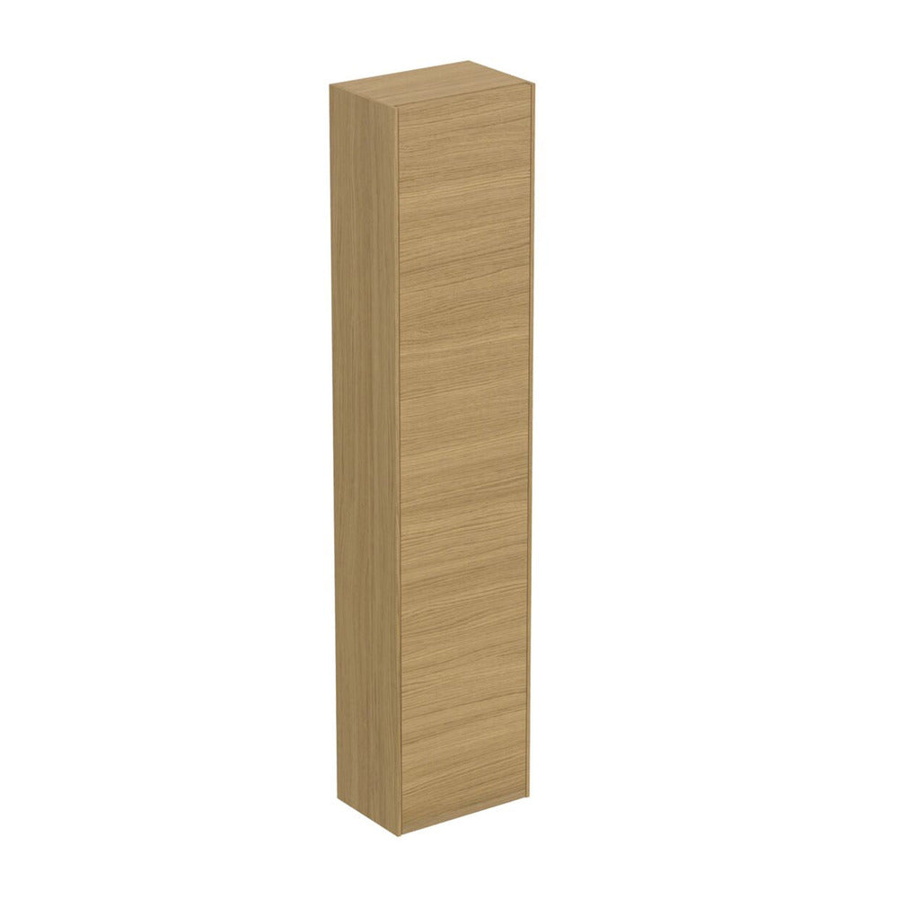 Висок стенен шкаф Ideal Standard Atelier Conca, фин. дъб светъл, 1 врата, 37 см