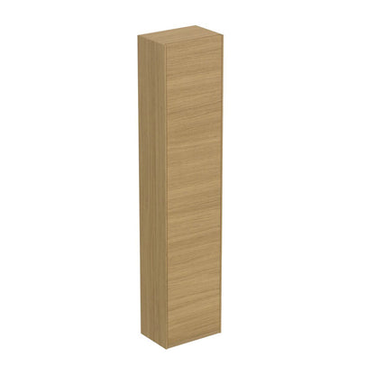 Висок стенен шкаф Ideal Standard Atelier Conca, фин. дъб светъл, 1 врата, 37 см