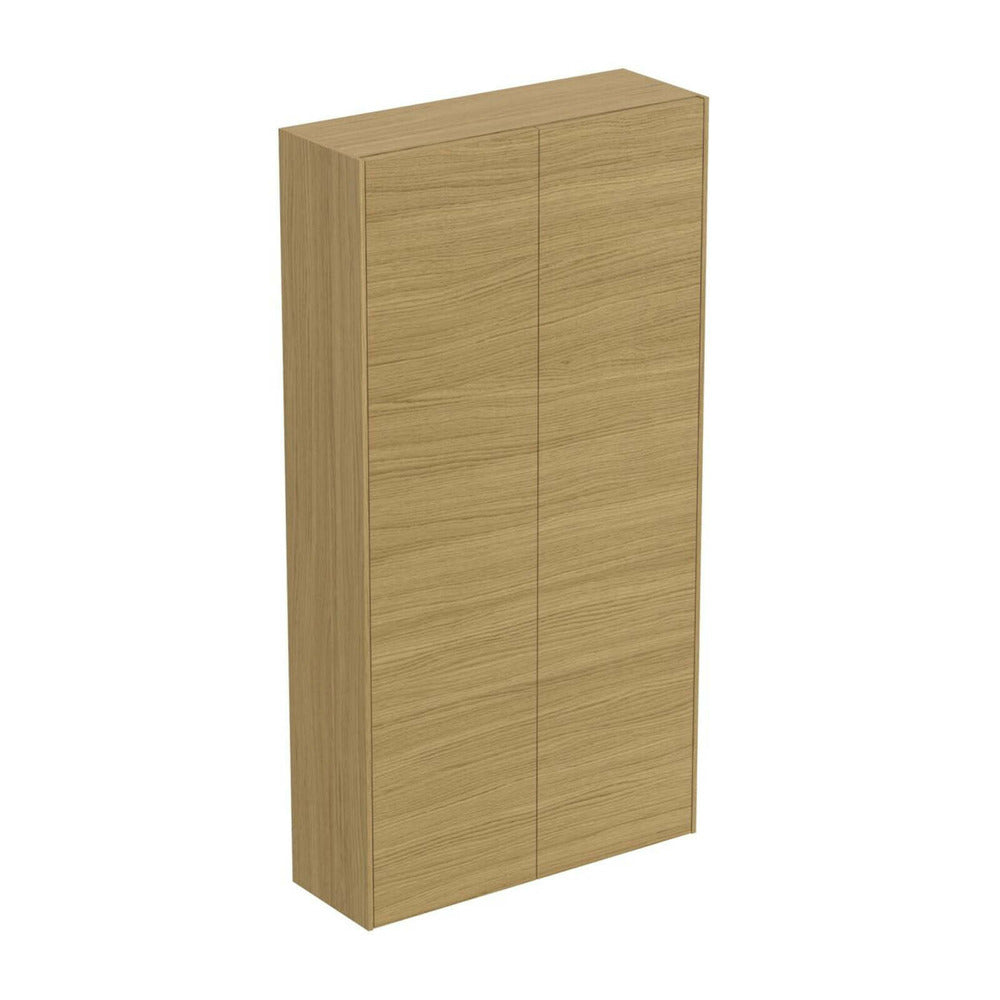 Висок окачен шкаф Ideal Standard Atelier Conca, завършек бук, 72 см, 2 врати