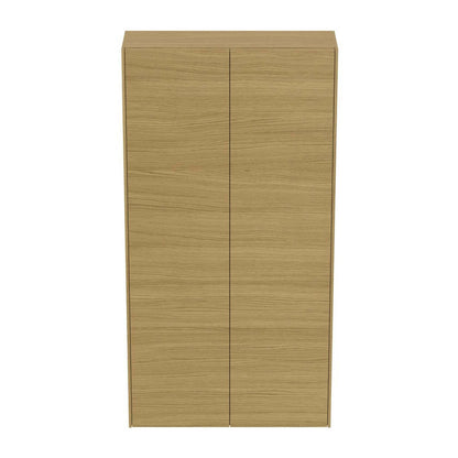 Висок окачен шкаф Ideal Standard Atelier Conca, завършек бук, 72 см, 2 врати