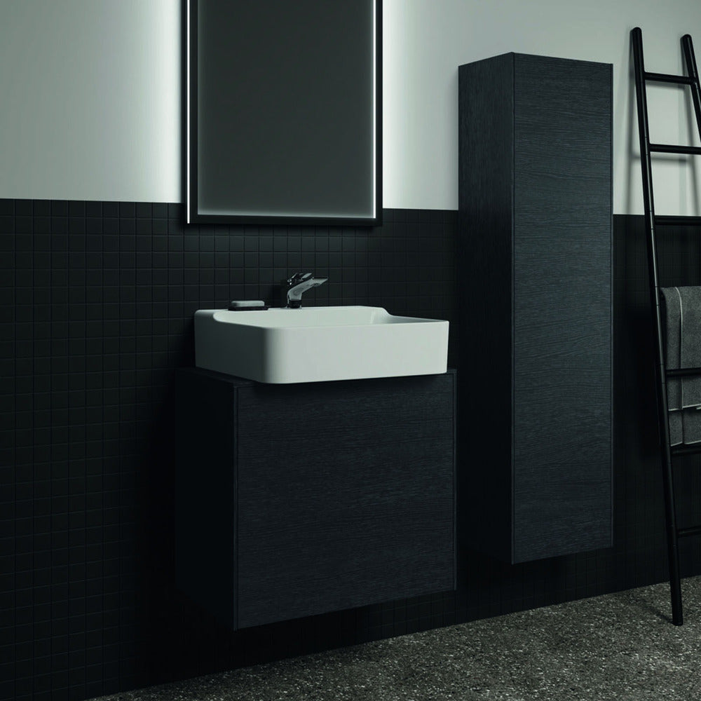 Висок окачен шкаф Ideal Standard Atelier Conca финиш дъб тъмен 37 см 1 врата
