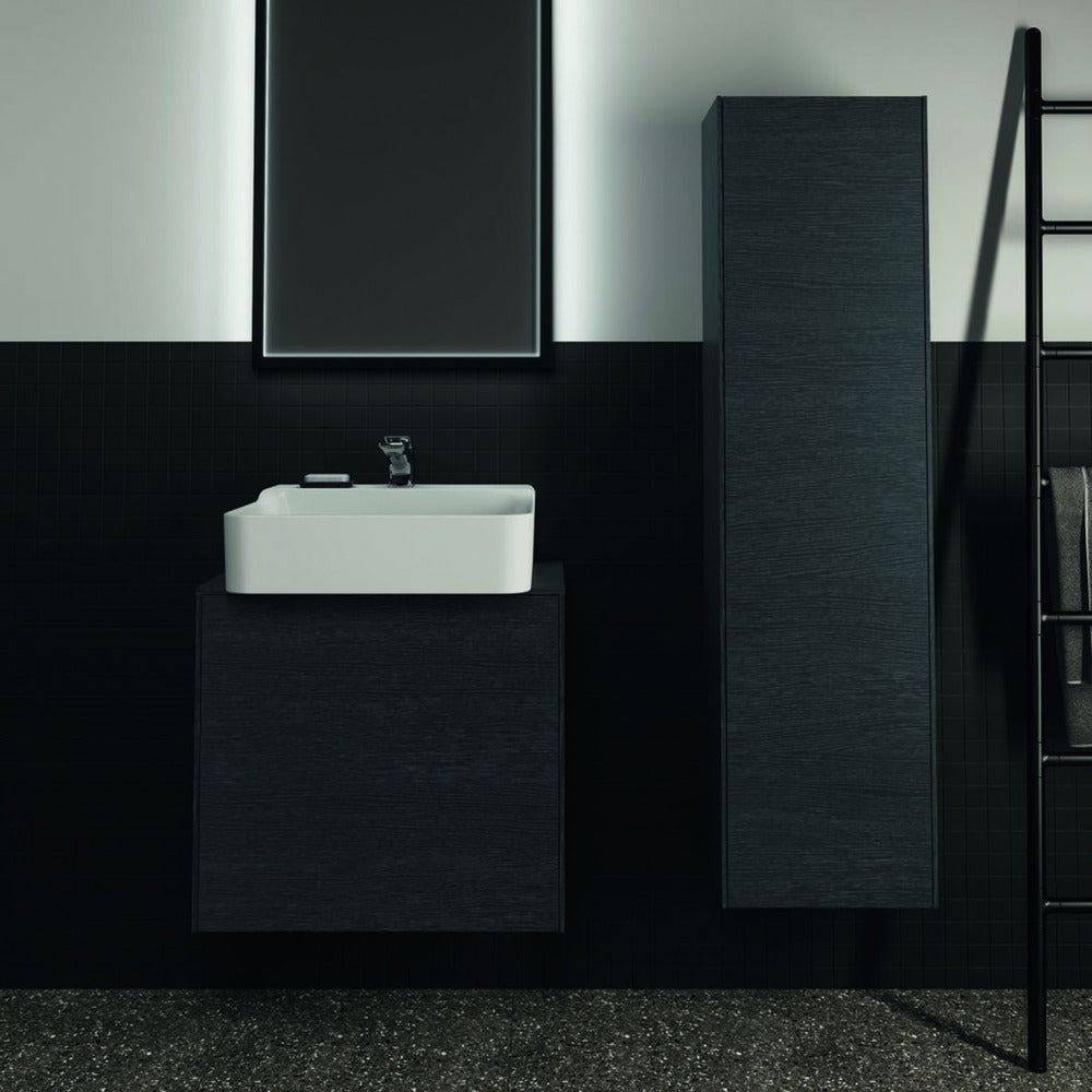 Висок окачен шкаф Ideal Standard Atelier Conca финиш дъб тъмен 37 см 1 врата