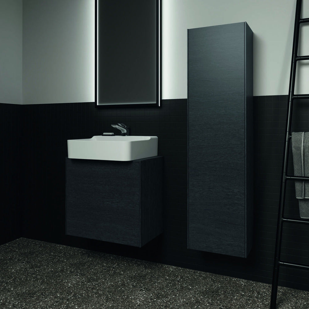 Висок окачен шкаф Ideal Standard Atelier Conca финиш дъб тъмен 37 см 1 врата