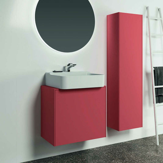 Висок закачен шкаф Ideal Standard Atelier Conca червен - матово оранжев 37 см 1 врата